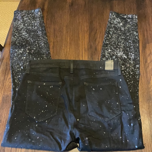 Level 99 - Metallic Spray Black Jeans - 31 - Picture 3 of 4